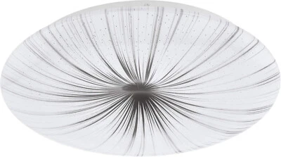 EGLO LED Deckenleuchte Nieves, Ø 41cm, mit Kristall-Effekt warmweiss, 20W EEK:D - Bild 1 von 4