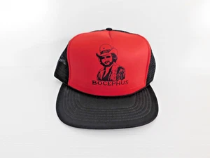 Hank Williams Jr Bocephus Hat Cap Foam Trucker Style Mesh Snapback Vintage - Picture 1 of 5