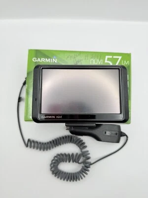 Garmin NUVI 57 LM Navigation System GPS Unit 5” Screen Used - Image 1 of 4