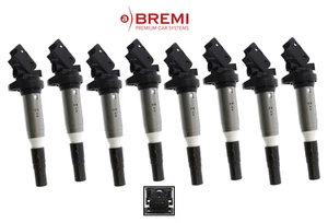 Ignition Coil Set 8pc OE Spec Bremi for BMW V8 M5 M550i x M6 M8 / Alpina B6 B7 - Picture 1 of 1