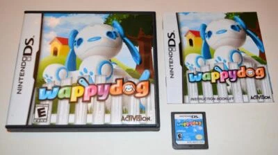 WAPPY DOG NINTENDO DS 3DS 2DS LITE CIB COMPLETE IN BOX MANUAL CASE - Image 1 of 2