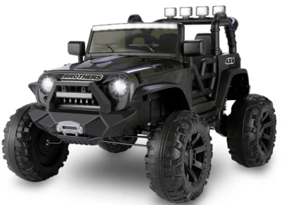 24V Kids Ride-On Car 2 Seaters 2x200W Electric Vehicle Truck Bluetooth w/ Remote Foto 1 de 4