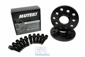 Muteki Forged 12mm Hub Centric Wheel Spacer 5x100/5x112 57.1 + 14x1.5 Taper Bolt