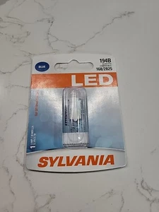 Sylvania Premium LED light 194 Blue One Bulb Interior Map Replace Lamp - Picture 1 of 3