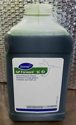 1x Botella DIVERSEY GP FORWARD SC 8 2,5 L Limpiador Jffill/Jabón Limpiador de Suelos Foto 1 de 2