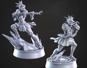 CastnPlay #841_Isolde, Ice and Snow Enchantress (2 miniaturas) - sin base - 32 mm - Imagen 1 de 3