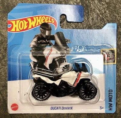 Hot Wheels DUCATI DESERTX BIANCA 2023 1:64 - Immagine 1 di 2