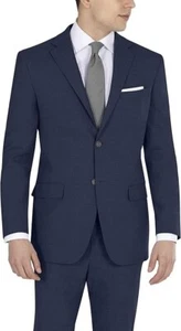 DKNY Men's Modern Fit High-Performance Suit Separates Jacket In Navy Sz 44R - Picture 1 of 2