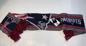 Bufanda tejida cuello New England Patriots NFL nueva con etiquetas - Imagen 1 de 6