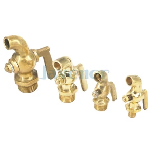 1/8" 1/4" 3/8" 1/2" BSP M12 M14 Bronze Brass Handle Faucet Petcock Tap Boiler - Picture 1 of 10