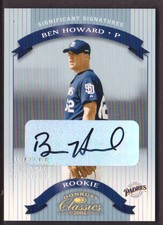 2002 Donruss Classics Significant Signature #120 Ben Howard 264/500 AUTO Padres