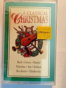 A Classical Christmas. Bach Gossec Handel Palestrina Tchaikovsky... Cassette - Picture 1 of 4
