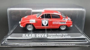 Modellino auto rally scala 1:43 SAAB 96V4 diecast modellismo statico - Foto 1 di 3