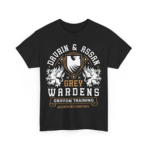 Davrin And Assan Emblem Unisex T-Shirt. Dragon Age The Vielguard Video Game. RPG - Picture 1 of 5