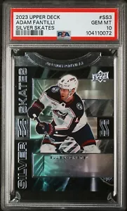 2023-24 Upper Deck Silver Skates #SS3 Adam Fantilli PSA 10 GEM MINT RC ROOKIE - Picture 1 of 1