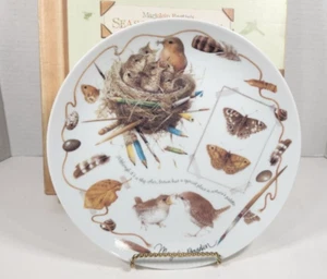 Marjolein Bastin Seasons Of Nature Vtg Collector Plate Winter Hallmark - Picture 1 of 3