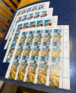 Israel Scott #1479-82 2002 Cable Cars Complete Sheets MNH!! - Picture 1 of 1