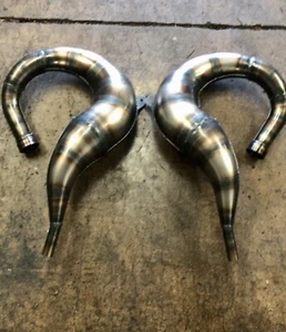 Shearer Custom Pipes Small Bore Inframes With Heat Rings For Stock Air Box - Picture 1 of 3