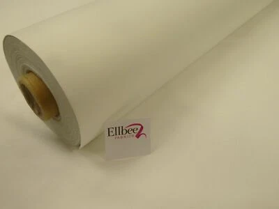 IVORY THERMAL BLACKOUT CURTAIN LINING FABRIC 137cm wide - Image 1 of 4