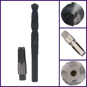 Drill America - POU3/8NPTW/DRILL 3/8" Carbon Steel NPT Pipe Tap and 37/64" High - Picture 1 of 12