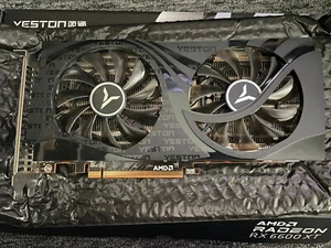 Yeston AMD Radeon RX 6600 XT 8GB GDDR6 Gaming Video Card GPU - Picture 1 of 6