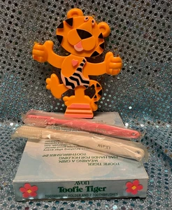 SOPORTE CEPILLO DE DIENTES AVON TOOFIE TIGER con 2 CEPILLOS PARA NIÑOS -Caja Original - Imagen 1 de 1