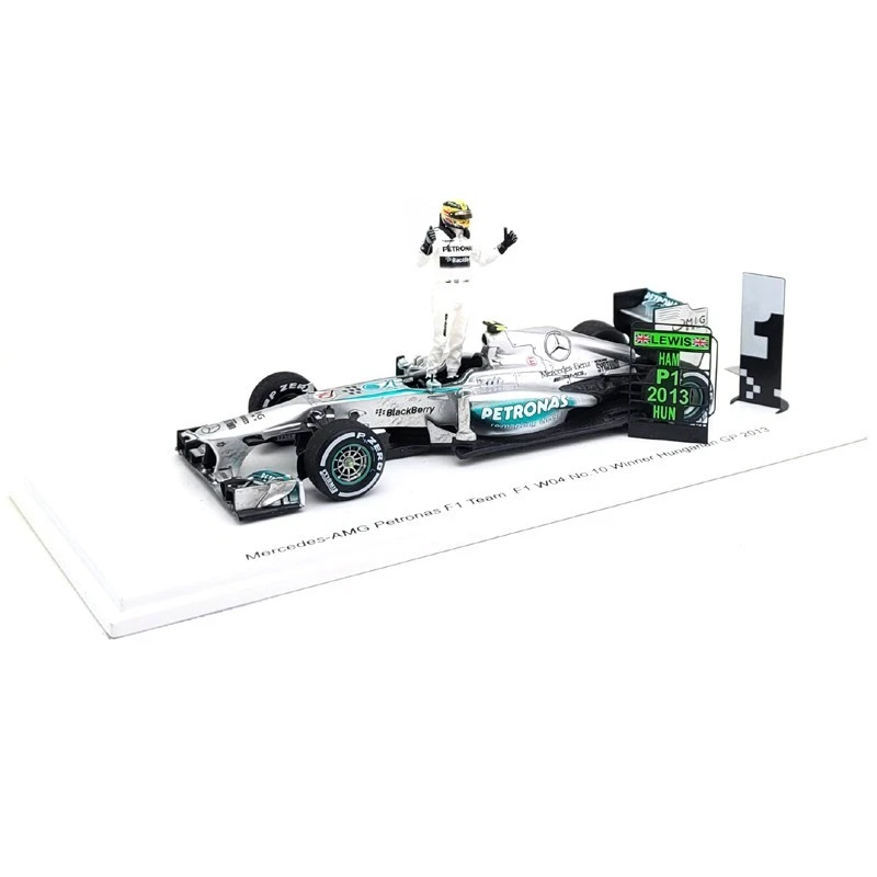 2013 Lewis Hamilton Mercedes-AMG F1 W04 GP Ungheria - 1/43 Spark Models - Immagine 1 di 4