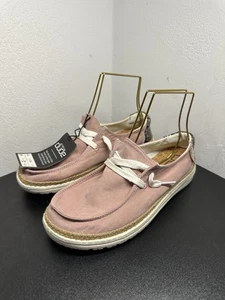 Hey Dude Wendy Python Pink Women’s Size 6 No Box - Picture 1 of 12