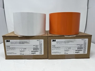 2 rollos de cinta reflectante flexible avanzada 3M grado ingeniero lámina 4" x 150' Foto 1 de 2