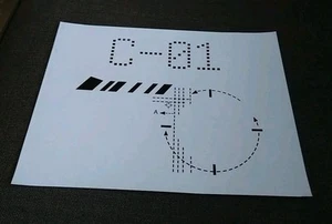 Disney EPCOT Journey Into Imagination Figment Ride Vehicle Graphics Sign Prop - Picture 1 of 2