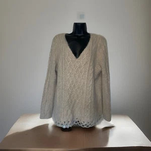 Tweeds Woman 1x Angora Blend Knit Pullover Sweater F1 - Picture 1 of 8