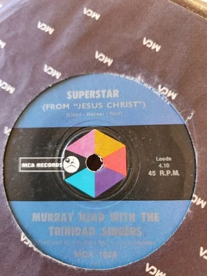 Murray Head "Superstar (from 'Jesus Christ Superstar')" 1969 MCA Oz 7" 45rpm - Image 1 of 2