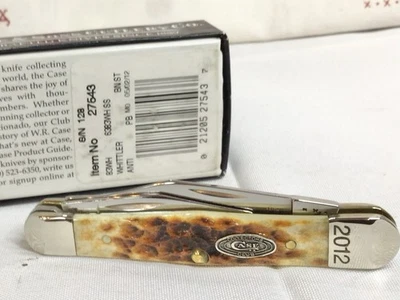 CASE XX 2012 FACA WHITTLER ANTIGA CCC 6383WH - Imagem 1 de 4