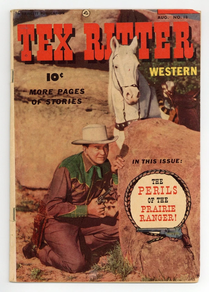 Tex Ritter Western #18 VG- 3.5 1953 - Image 1 of 1