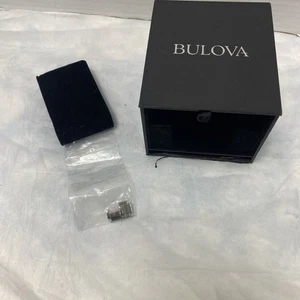 Bulova Watch Box Black  Men's & Women's Display Storage & extra expansion pieces - Picture 1 of 12