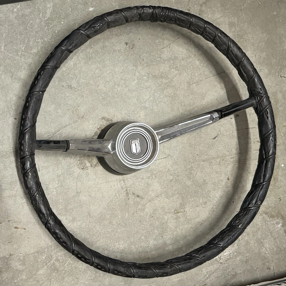 Chevy II NOVA 1966 dos radios volante negro Impala Bel Air Chevelle Foto 1 de 4