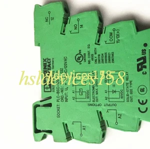 1pcs NEW Phoenix Relay Base PLC-BSC-120UC-21 2966032 - Picture 1 of 3