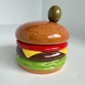 Keramik Dipschale in Hamburgerform mit 1 Streuer - Grünlandstraße - NEU - Bild 1 von 6