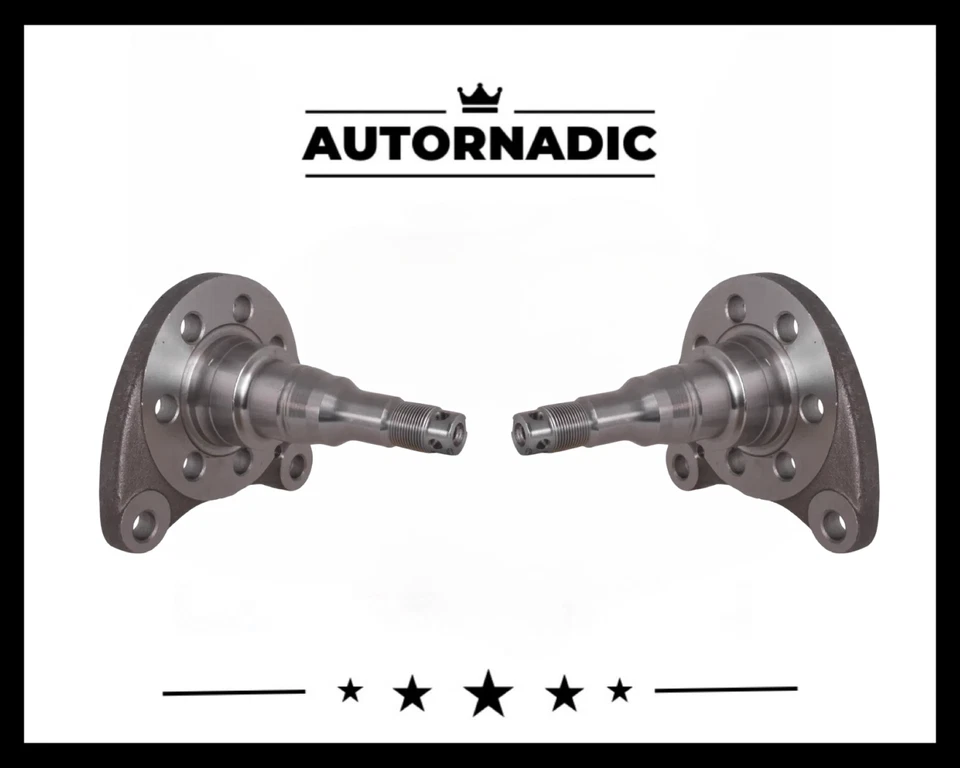 2 REAR WHEEL STUB AXLE FOR VOLKSWAGEN CORRADO GOLF JETTA CABRIO PASSAT SCIROCCO - Image 1 of 1