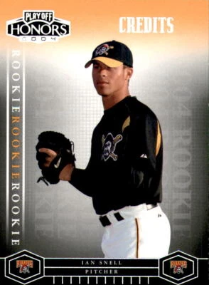 2004 Playoff Honors Credits Silver #239 Ian Snell Card 26/50  - Image 1 of 2