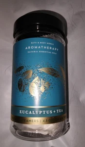 NEW BATH AND BODY WORKS AROMATHERAPY EUCALYPTUS TEA SHOWER STEAMERS 6 PACK - Picture 1 of 2