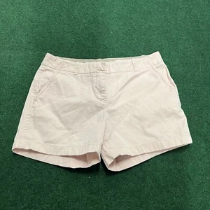 J.CREW Stretch Chino City Fit Shorts Sz 8 Light Pink Summer Walking Outdoors - Picture 1 of 8