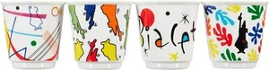 Bialetti Arte Espresso Cups Set of 4 Porcelain Coffee-Cup - Picture 1 of 4