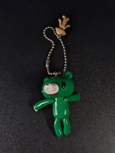 Vintage Chax Gloomy Bear Puran Puran Figure Keychain Green - Picture 1 of 4