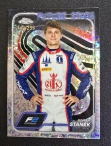 2024 Topps Chrome Formula 1 F1 #38 ROMAN STANEK Mini Diamonds /299 F2 Trident - Picture 1 of 2