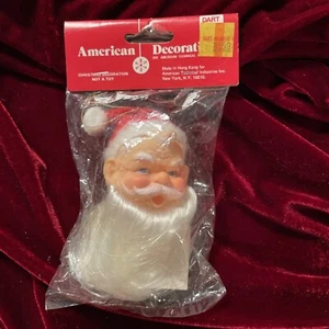 VTG Dart Drug Store, American Decorations, Christmas Ornament, Santa, Unopened - Picture 1 of 3