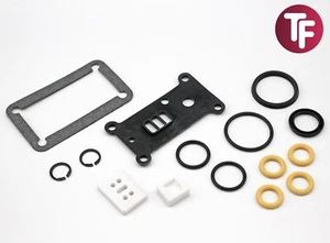 Compatible Aro 637141 Air Side Repair Kit - PTFE & Santoprene - Enviroflex - Picture 1 of 12