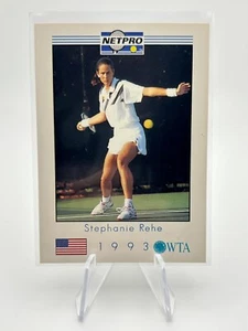 1993 NetPro #W30 Stephanie Rehe Stati Uniti carta collezionabile sportiva tennis - Foto 1 di 2