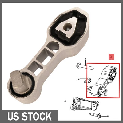 Fit For 2012-2019 FIAT 500 Engine Torque Strut Isolator 68081614AD NEW Foto 1 de 4