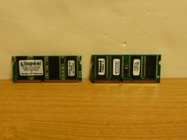 Kingston & EDGE  512MB (256MBx2) 144 Pin PC133 133Mhz SODIMM DDR RAM - Image 1 of 1